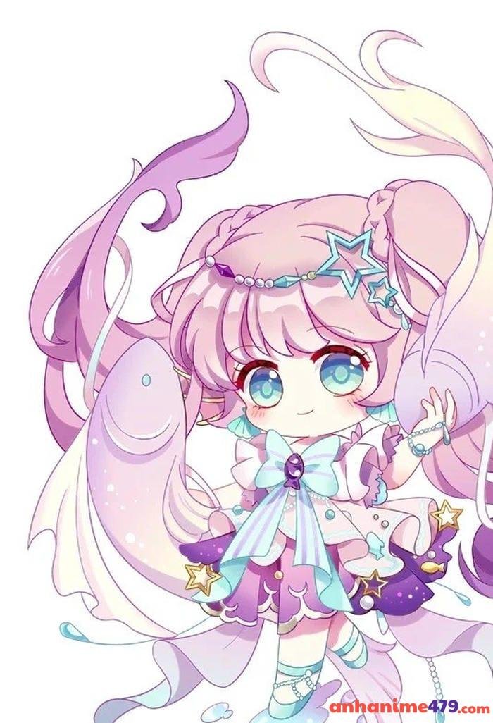 cung song ngư anime cá tính nhẹ nhàng