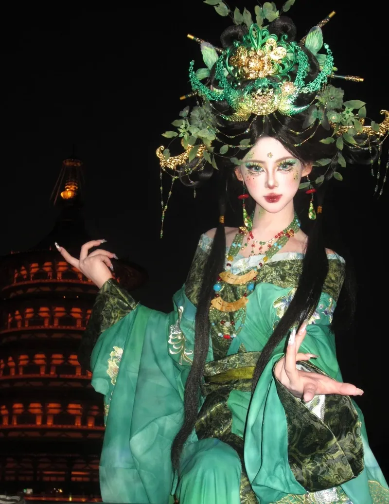 gái cosplay cổ trang hd