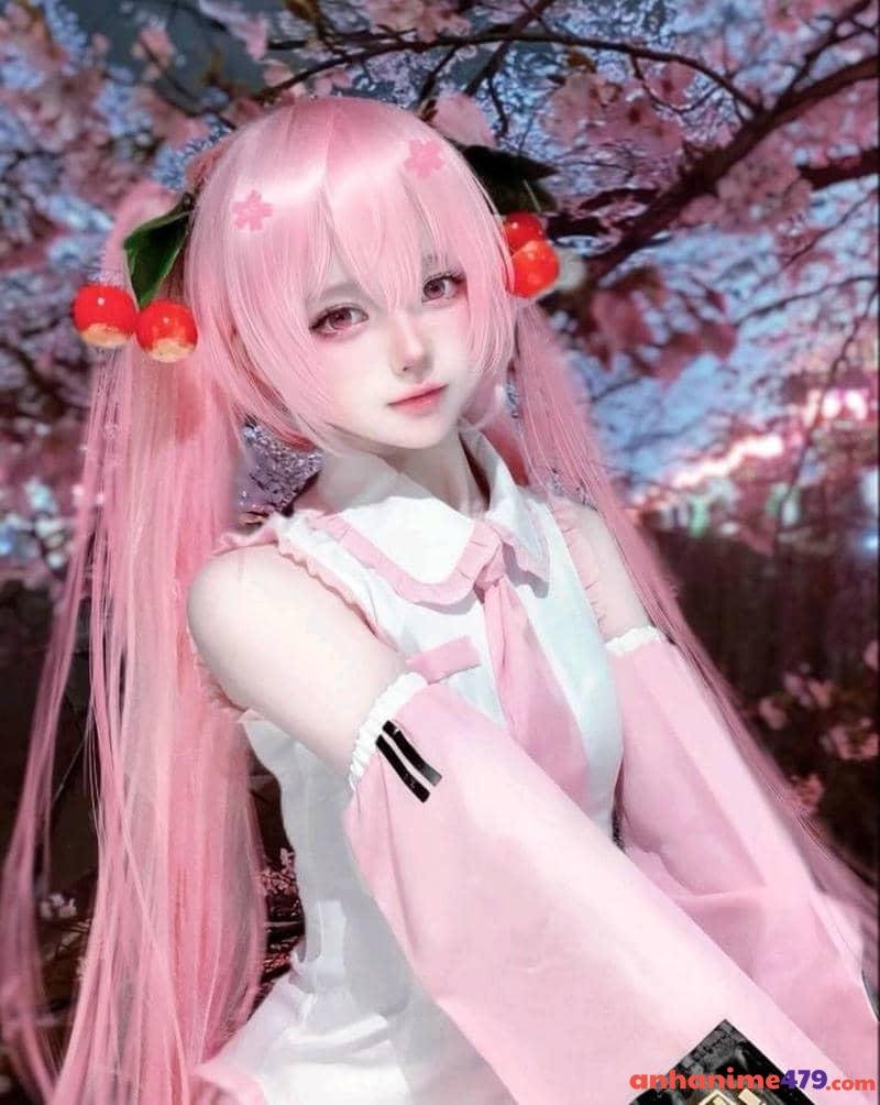 gái xinh cosplay nhân vật anime ảnh