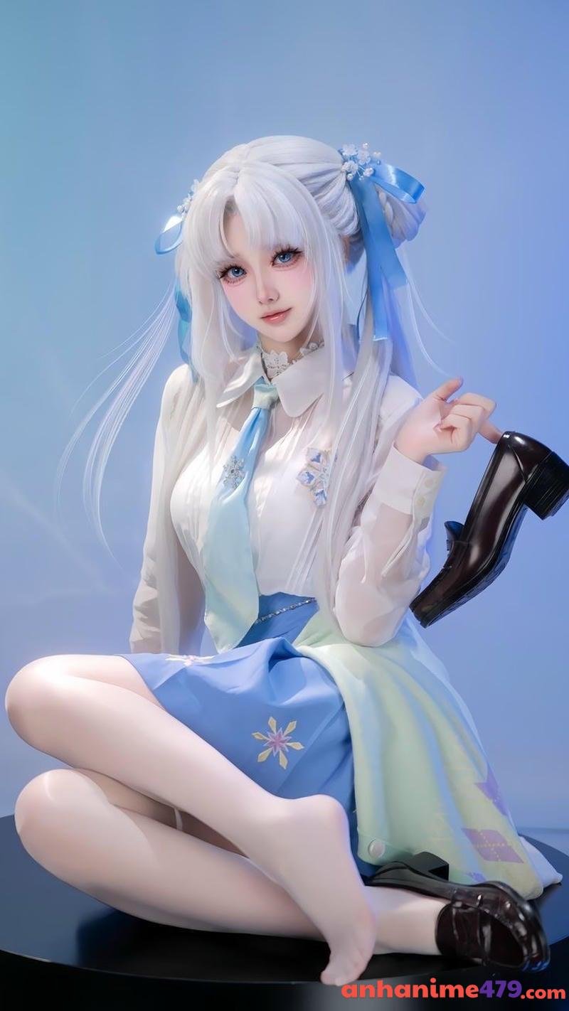 gái xinh cosplay nhân vật anime dịu