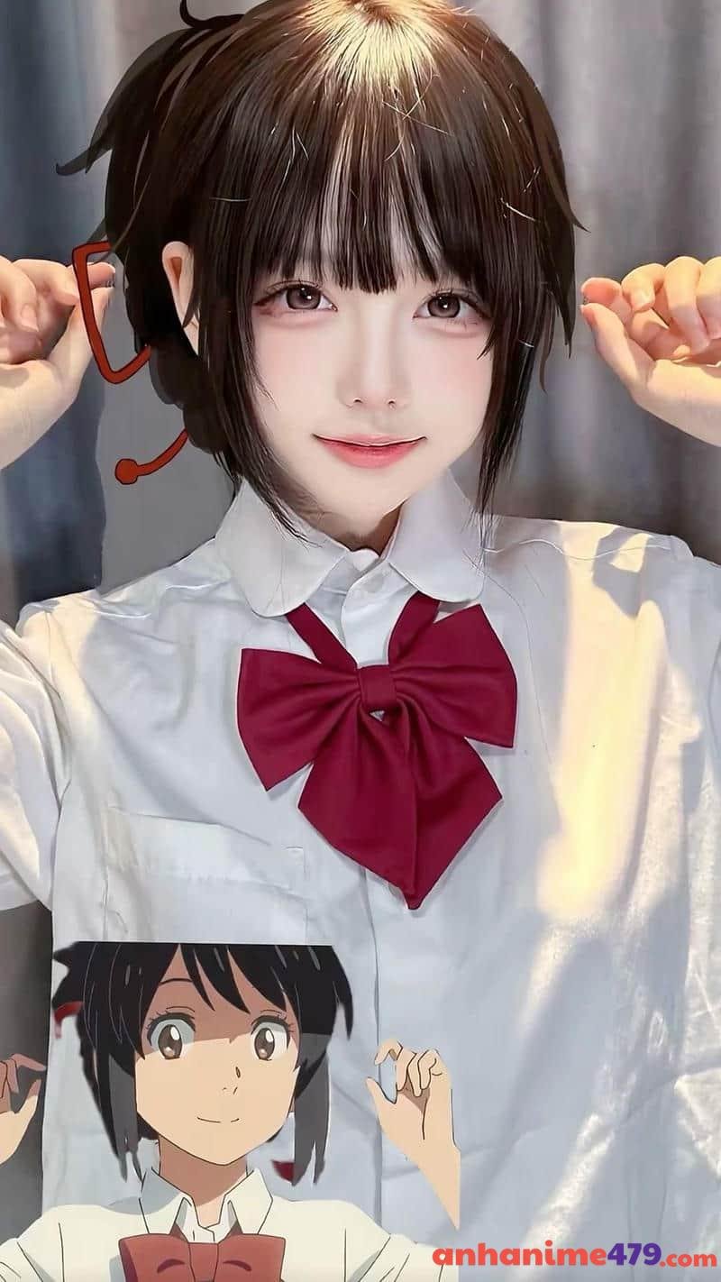 gái xinh cosplay nhân vật anime hình nền