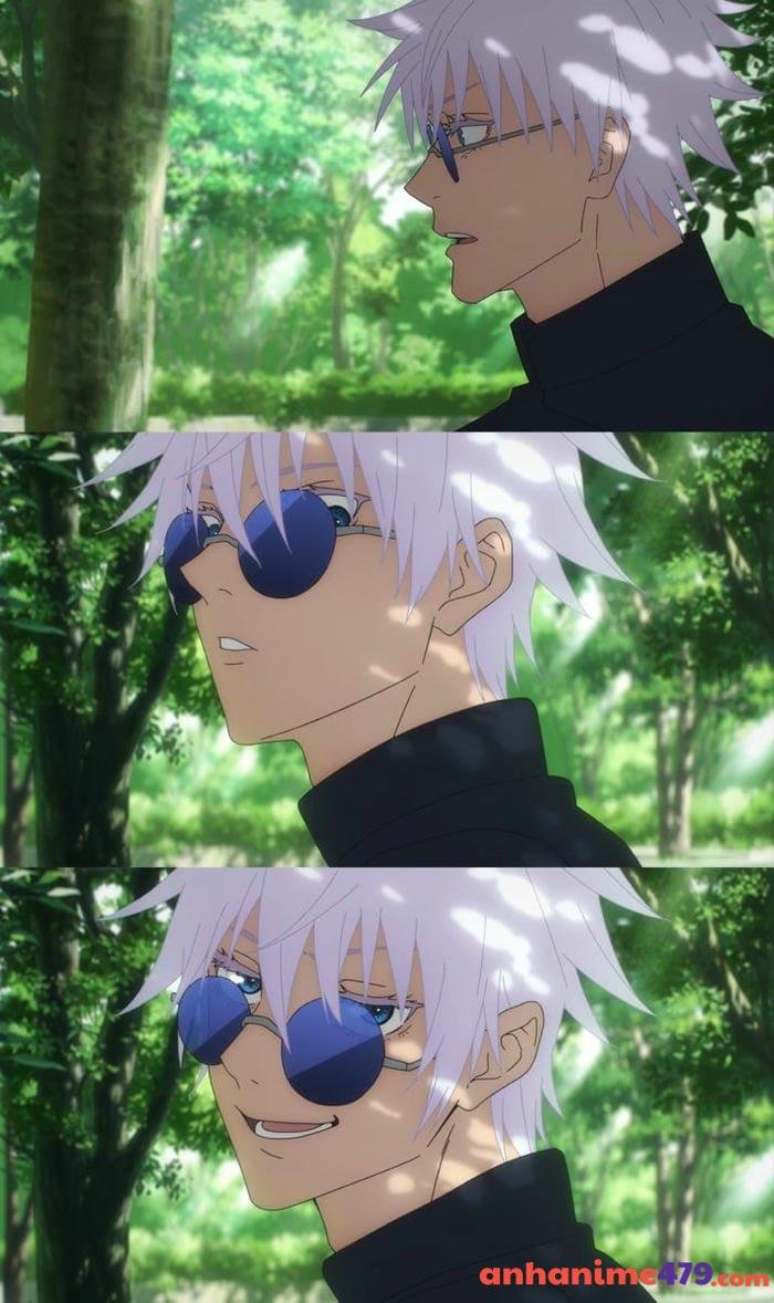 gojo satoru thần thái