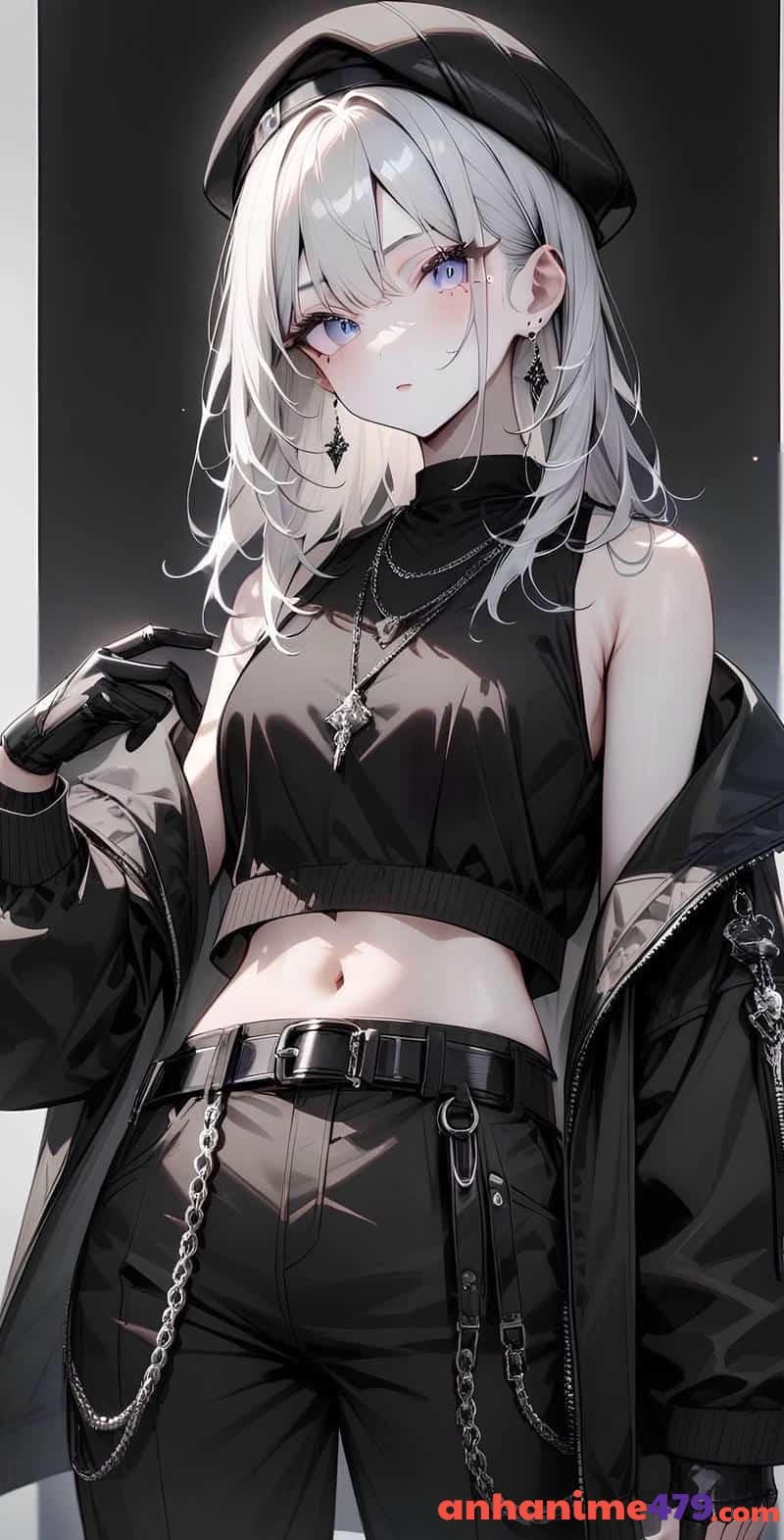 hình ảnh anime girl lạnh lùng cá tính