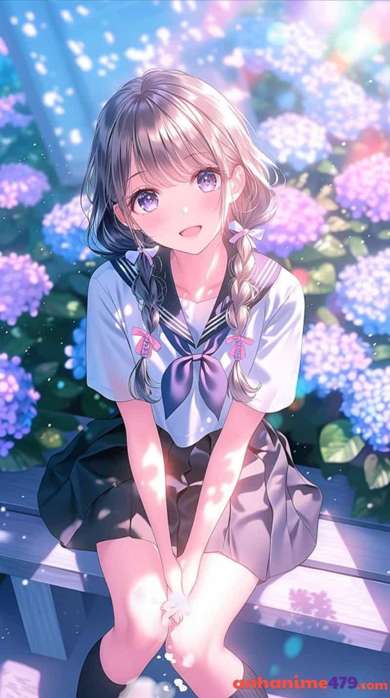 hình ảnh anime nữ học sinh