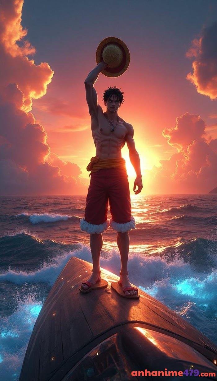 hình ảnh luffy gear five