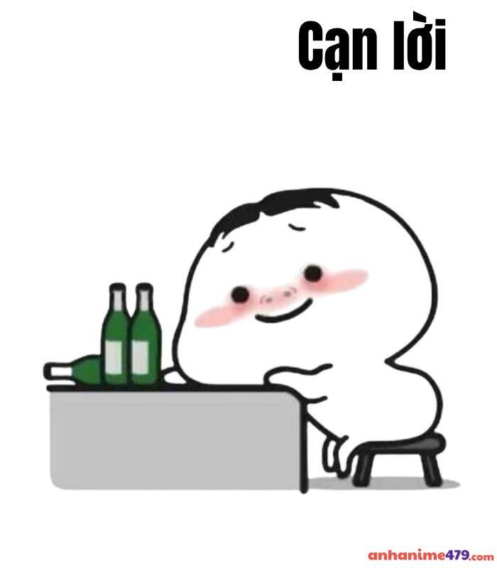 hình ảnh meme cạn lời cute