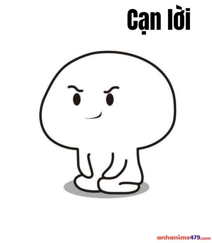 hình ảnh meme cạn lời đáng yêu