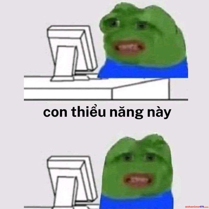 hình ảnh meme thiểu năng