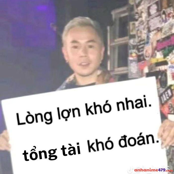 hình ảnh meme tổng tài chế