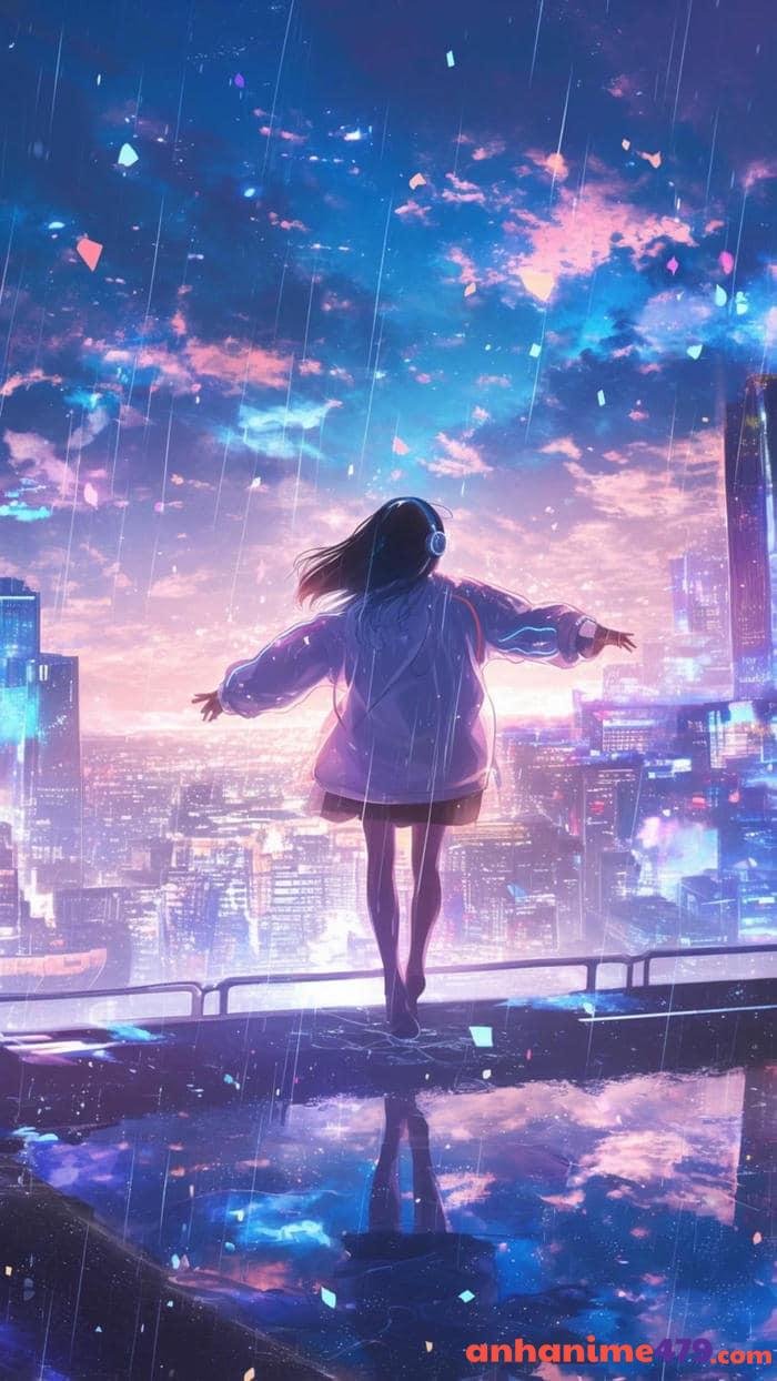 hình ảnh mưa bên cửa sổ