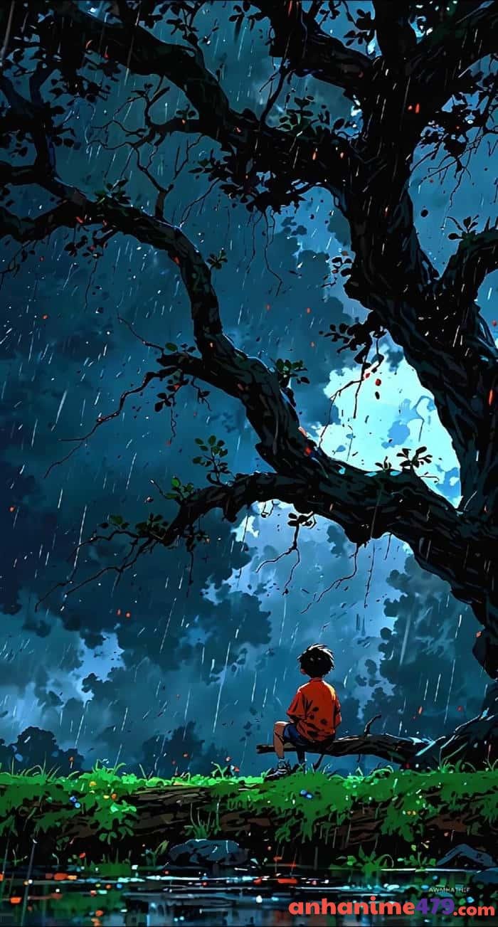 hình ảnh mưa và cảm xúc