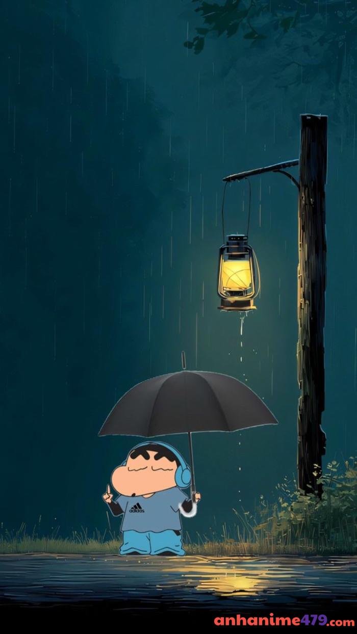 hình ảnh mưa và nỗi buồn