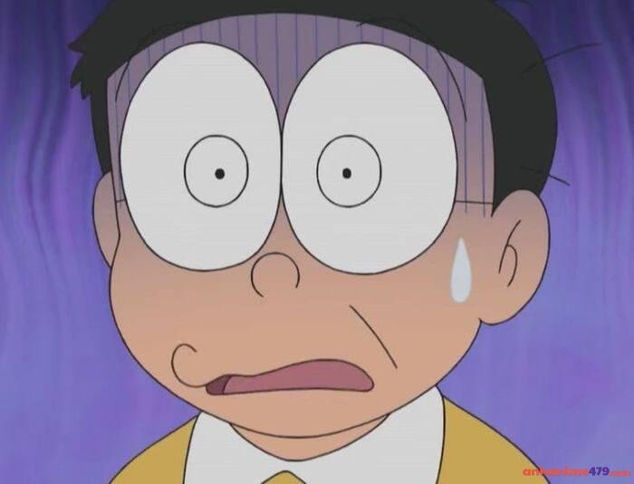 hình ành nobita meme shock
