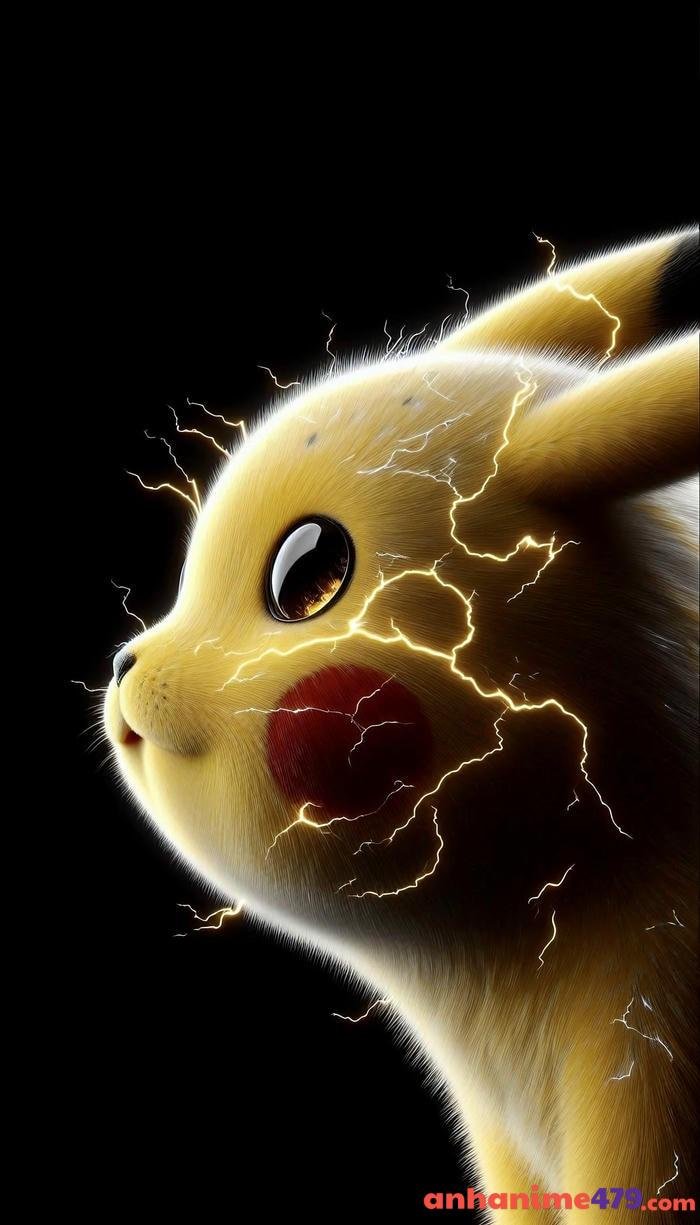 hình ảnh pikachu cười tươi