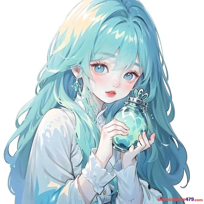 hình anime cung bảo bình dễ mến