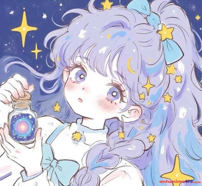 hình anime cung bảo bình lãng mạn