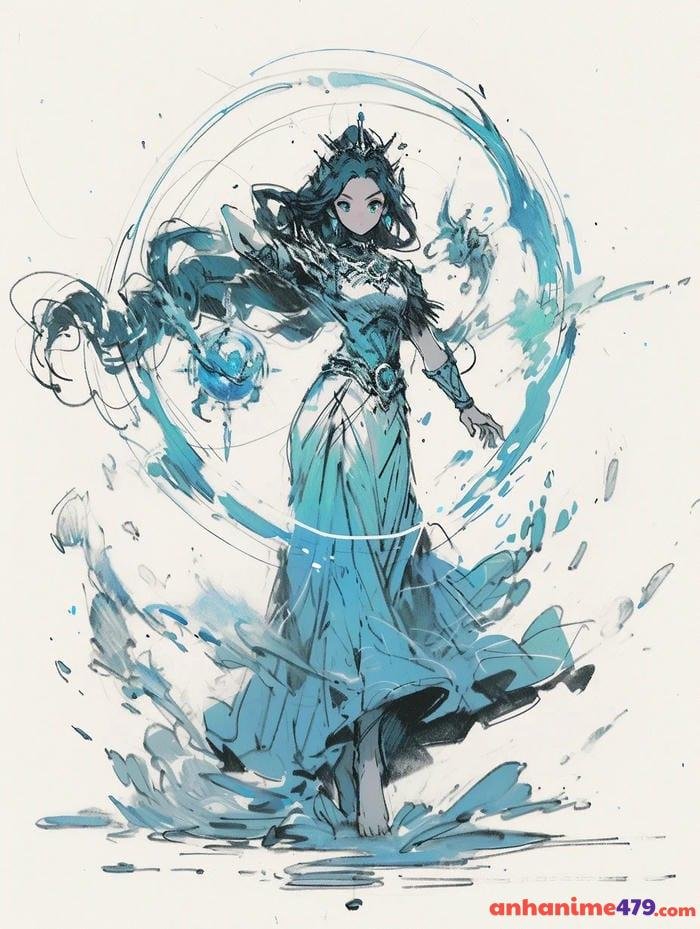 hình anime cung bảo bình nữ lãng mạn