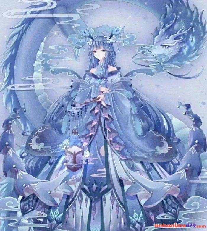 hình anime cung bảo bình nữ thần bí