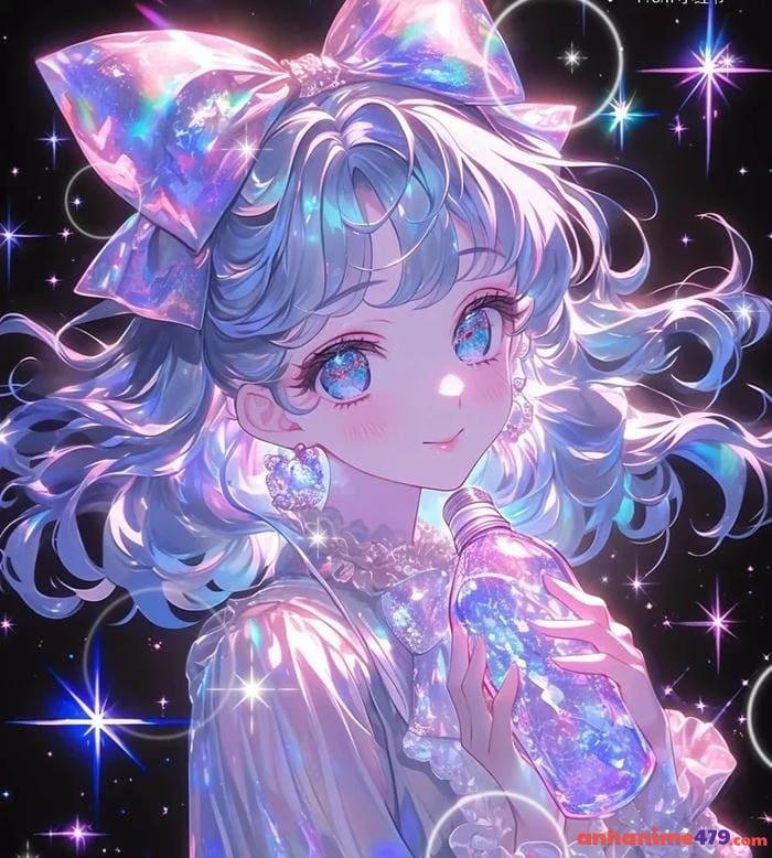 hình anime cung bảo bình sáng tạo