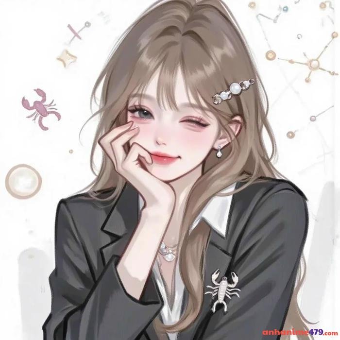hình anime cung bọ cạp nữ ấn tượng