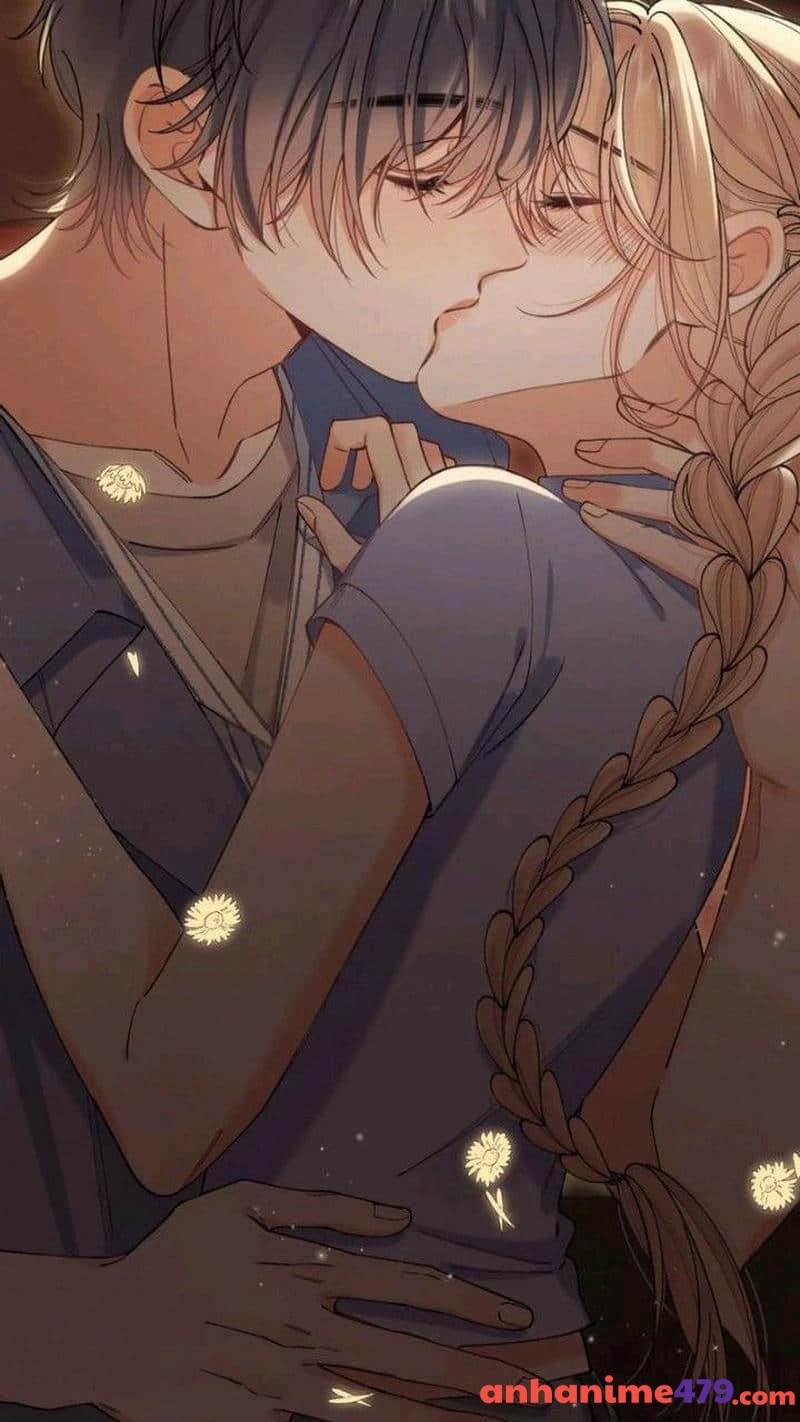 hình anime hôn nhau