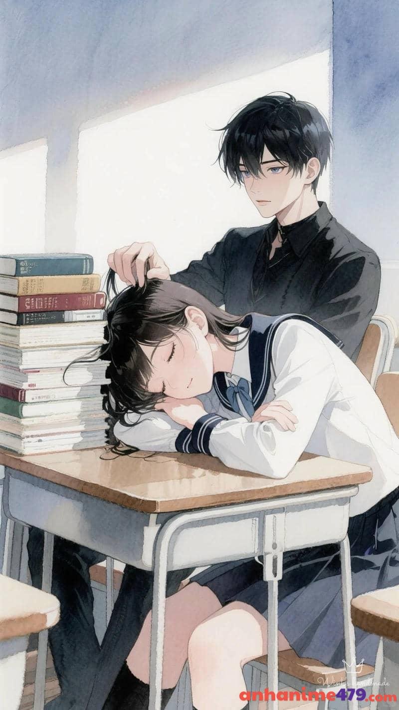 hình anime lớp học anime