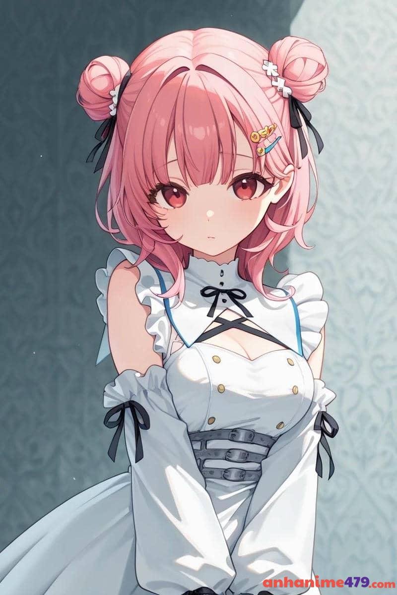 hình anime nữ tóc ngắn