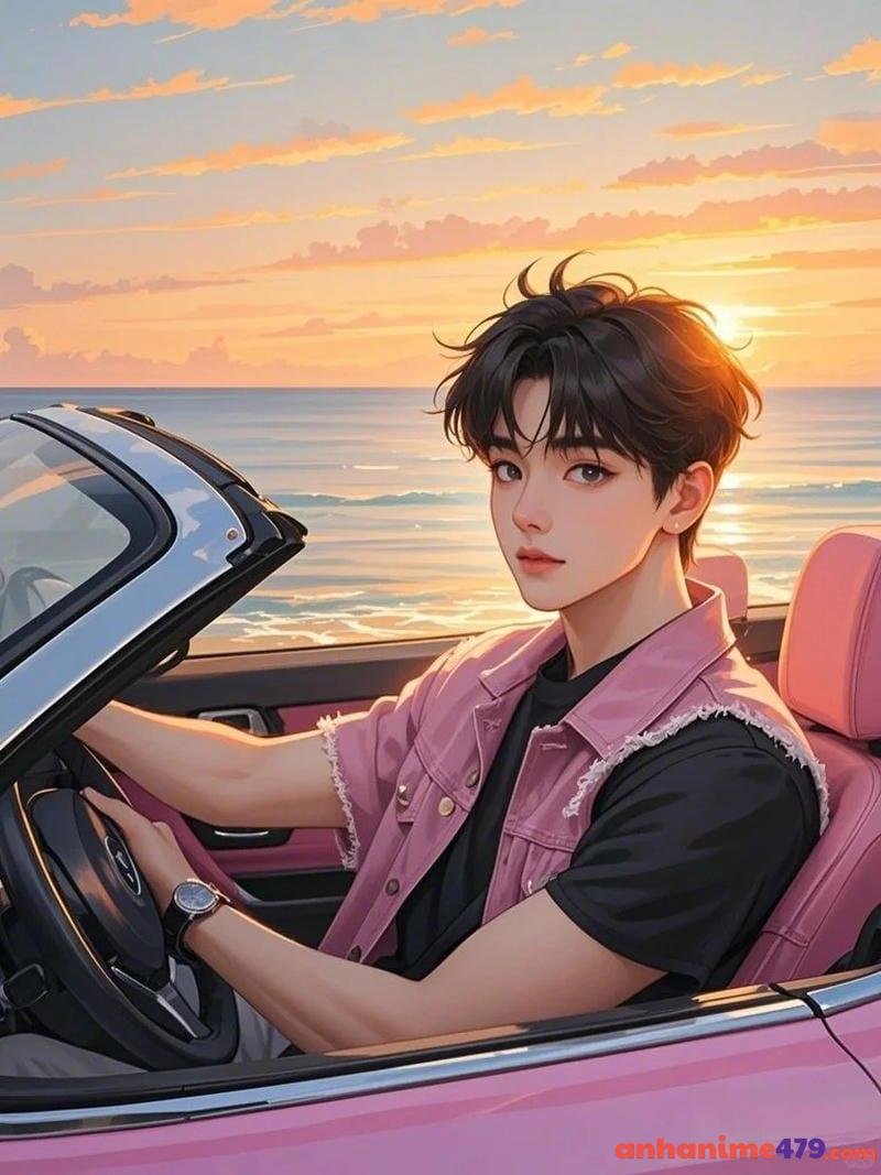 hình avatar anime boy ánh mắt sâu