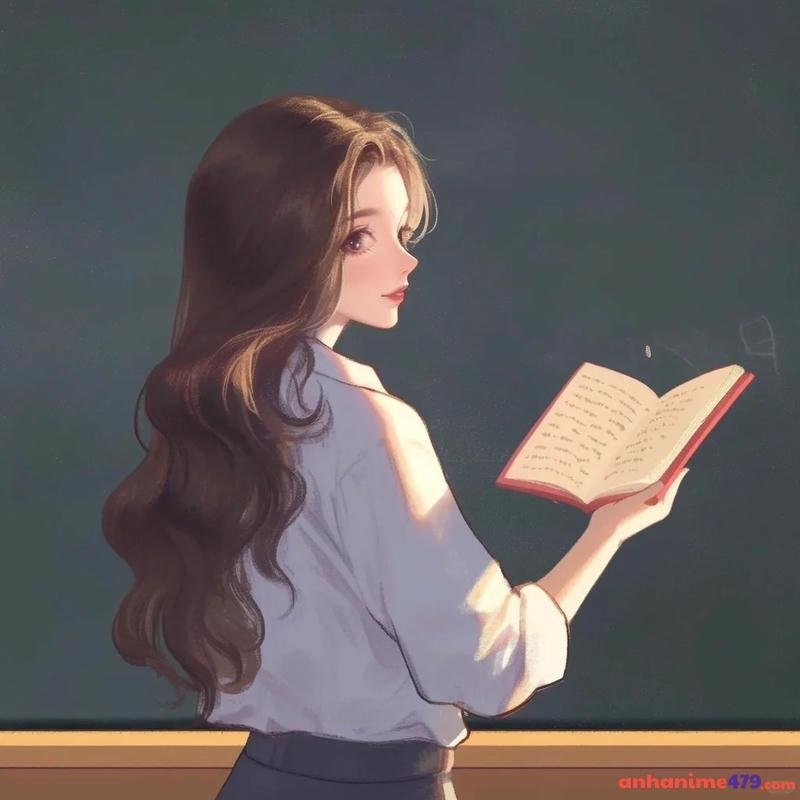 hình cô giáo anime học đường
