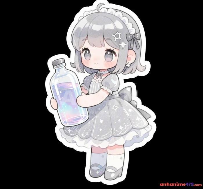 hình cung bảo bình nữ anime ngầu