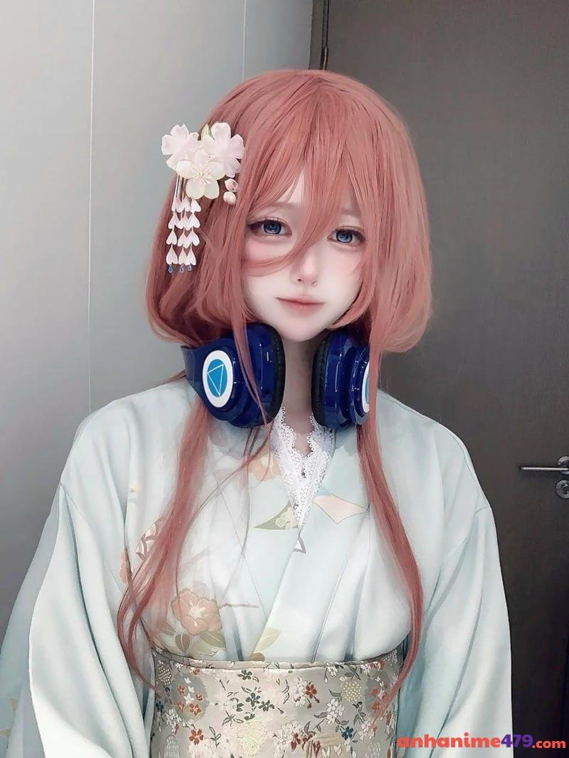hình gái xinh cosplay nhân vật anime