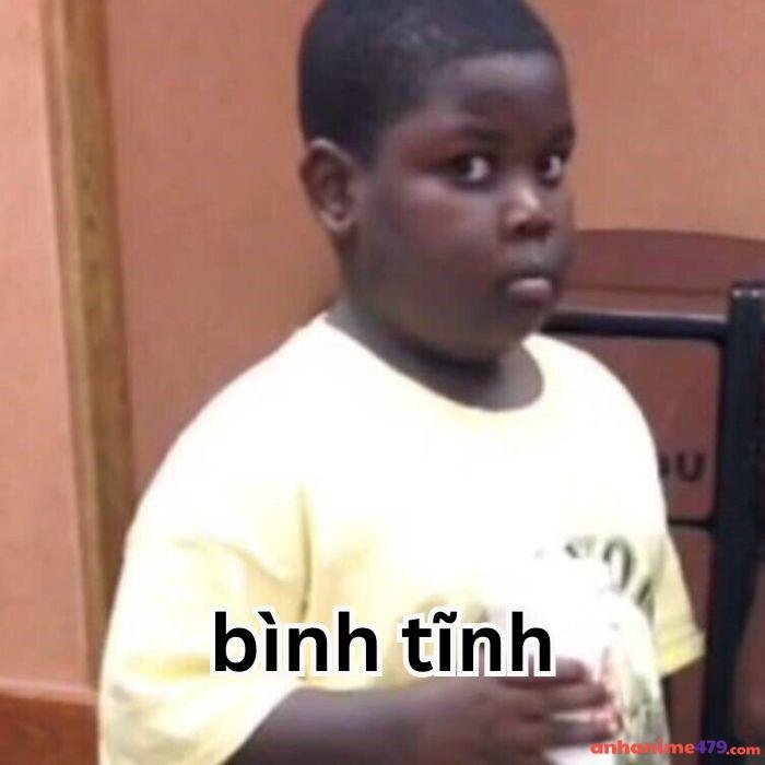 hình hài meme bình tĩnh