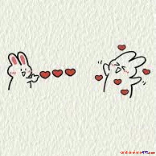 hình meme bắn tim cực hài