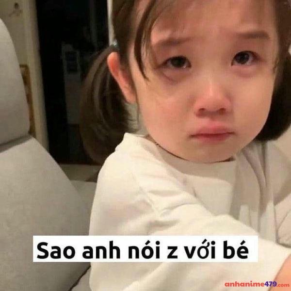 hình meme khóc chế