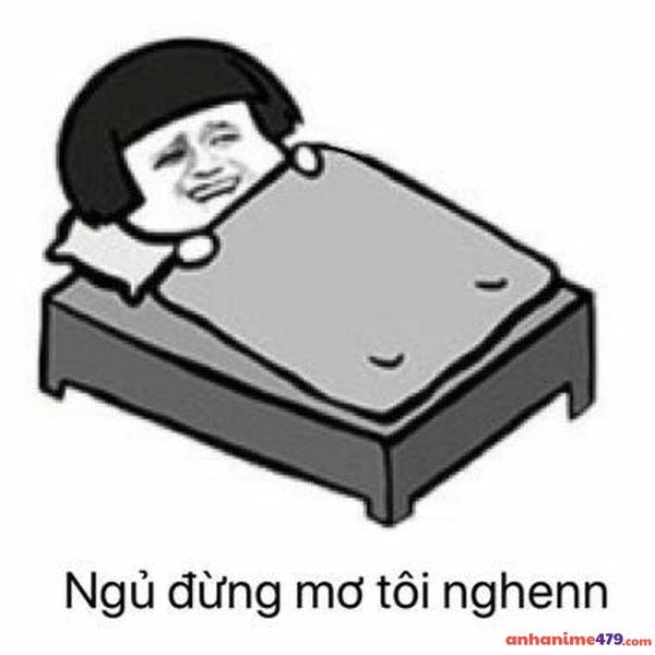hình meme mất ngủ độc đáo
