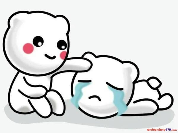 hình meme xoa đầu đáng yêu