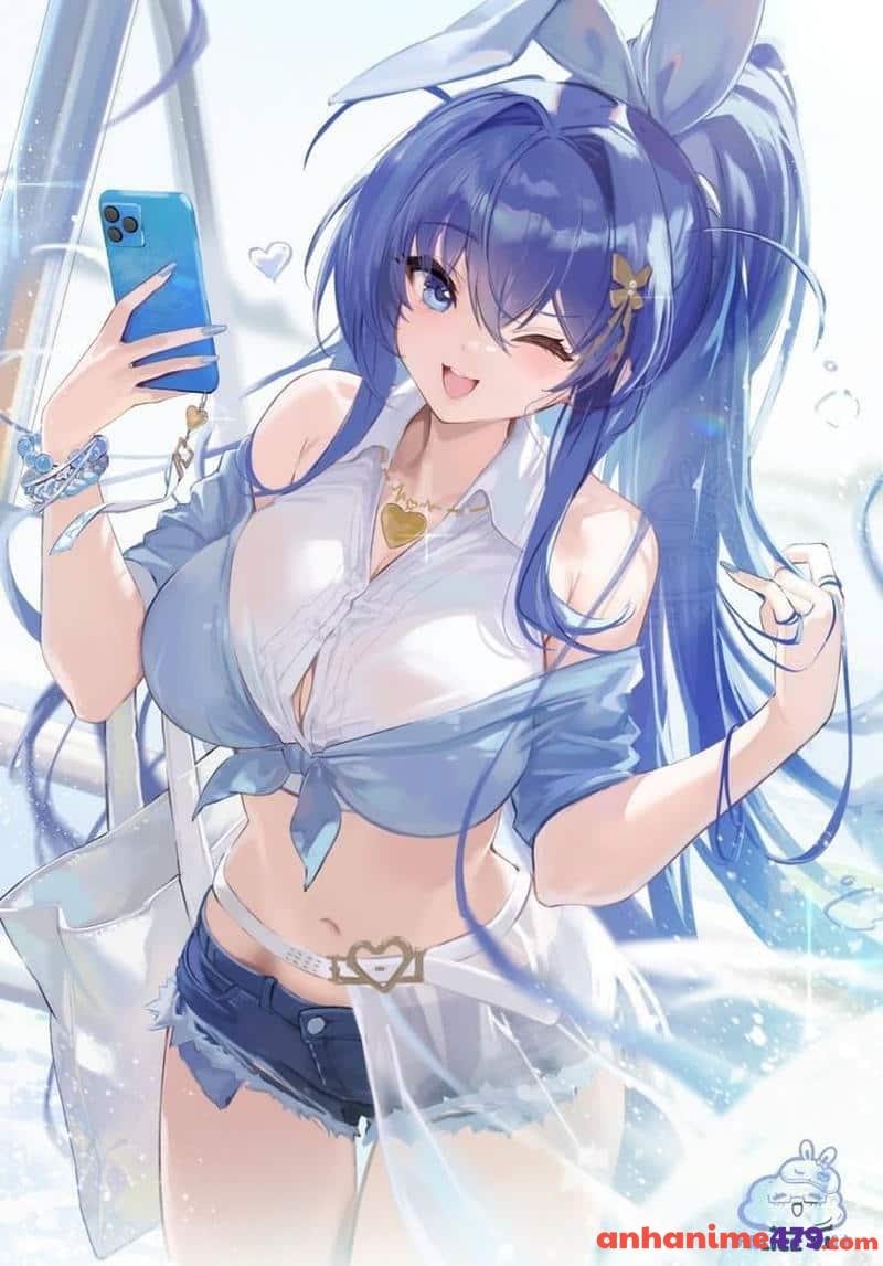 hình nền anime nữ quyến rũ