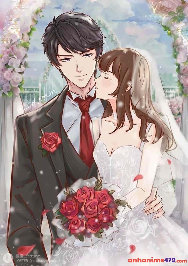hình nền cưới anime