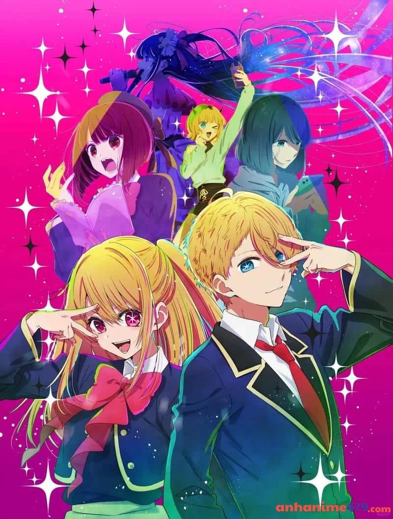 hình nhóm anime cosplay