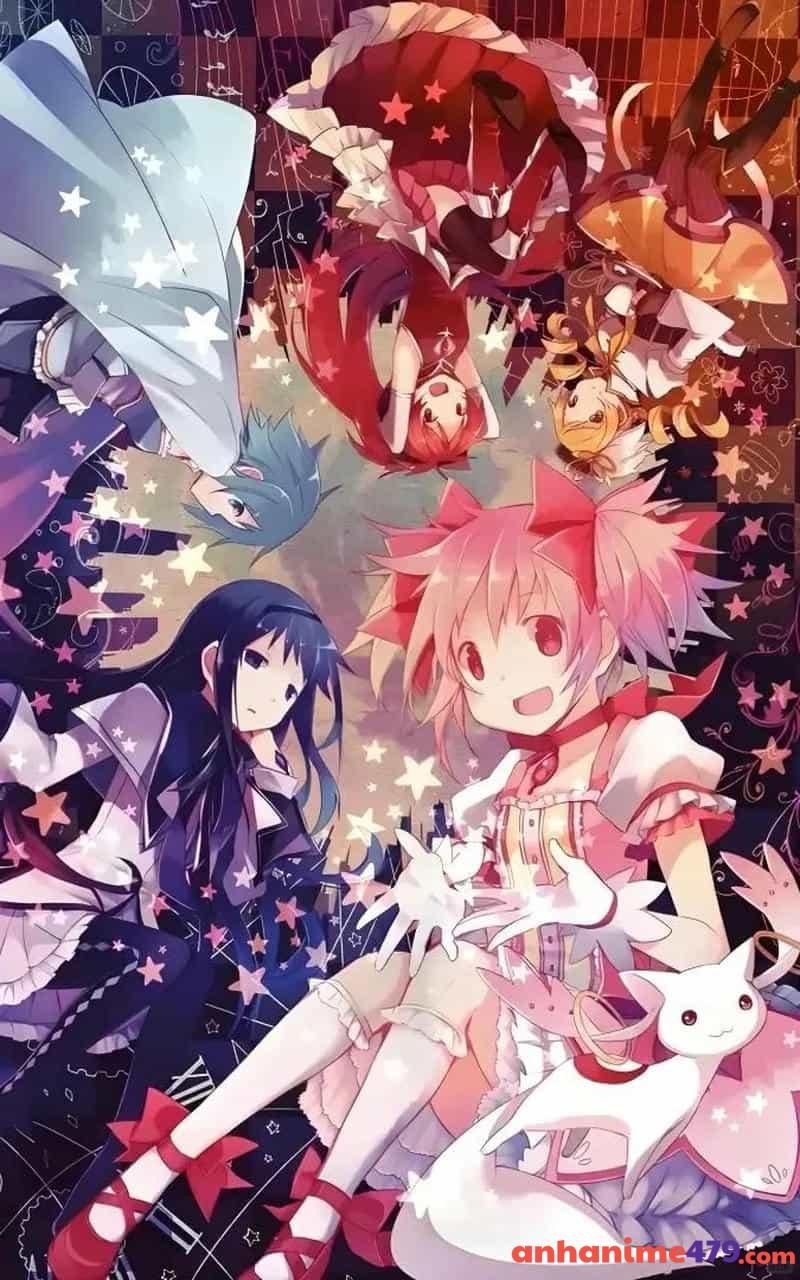 hình nhóm anime đáng yêu