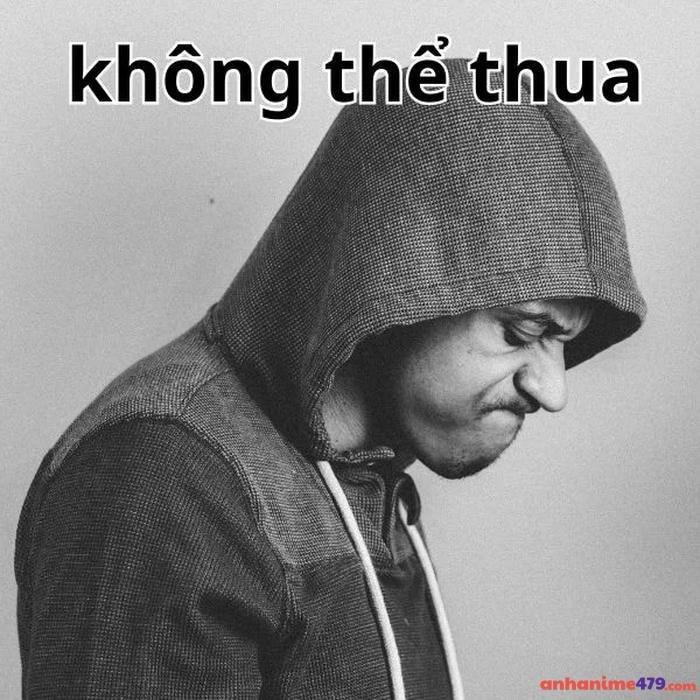 không thể thua meme
