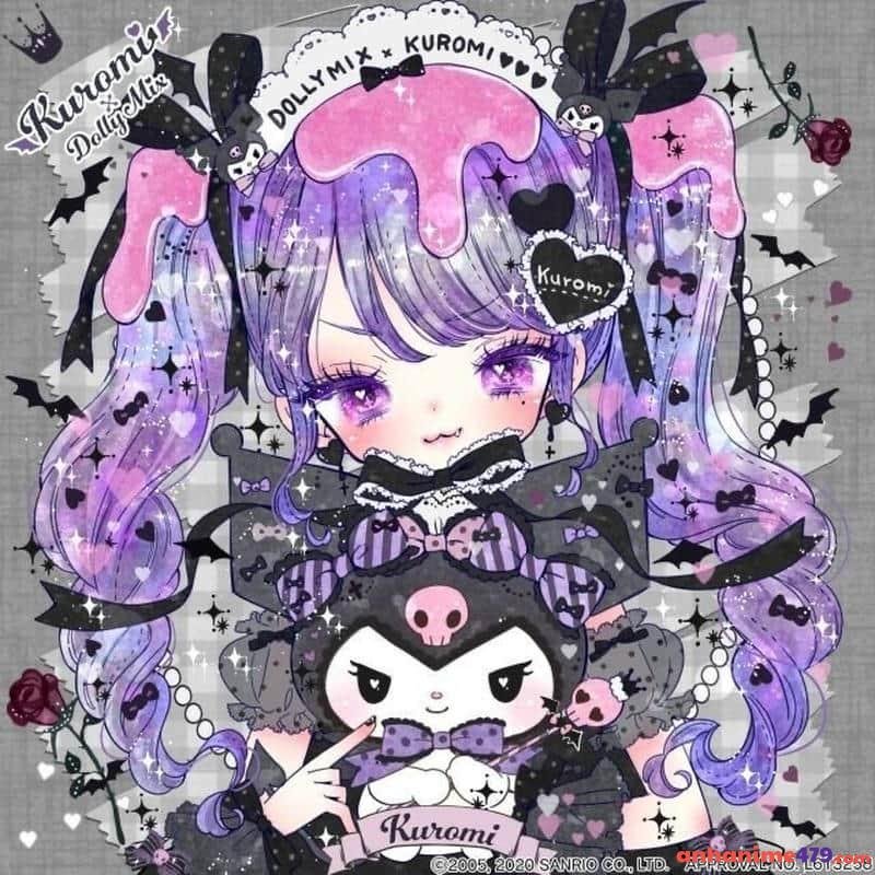 kuromi anime đáng iu