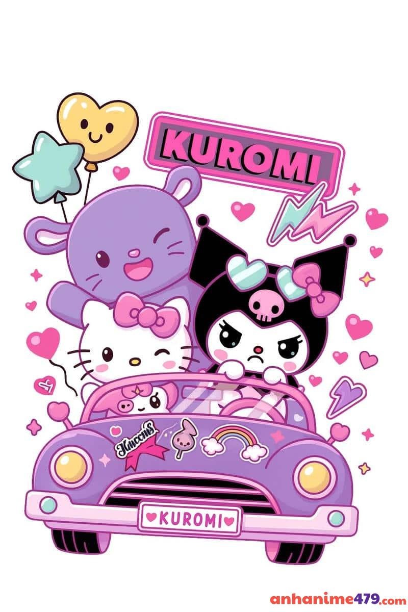 kuromi anime with bạn