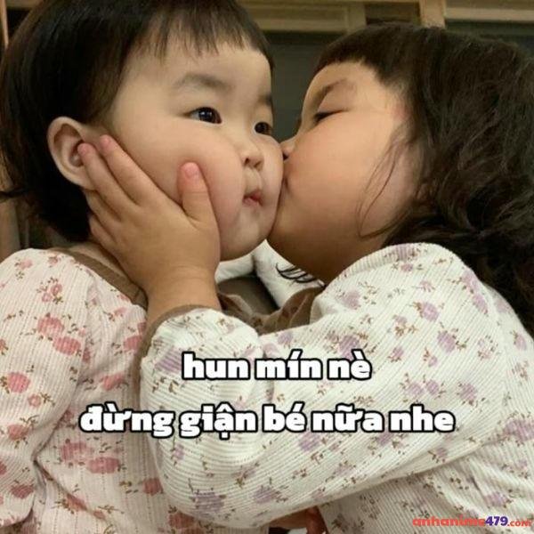 meme an ủi em bé