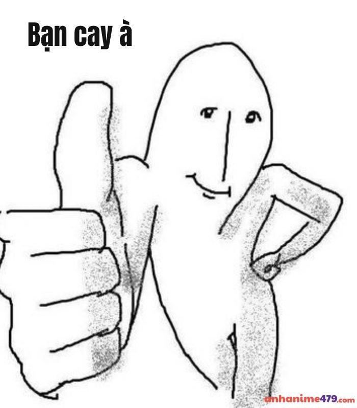 meme bạn cay à chế