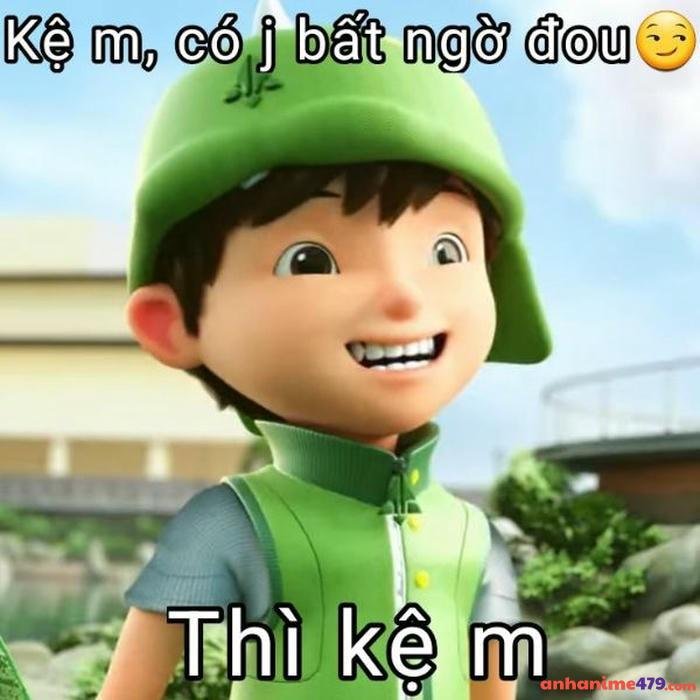 meme bất ngờ hoạt hình