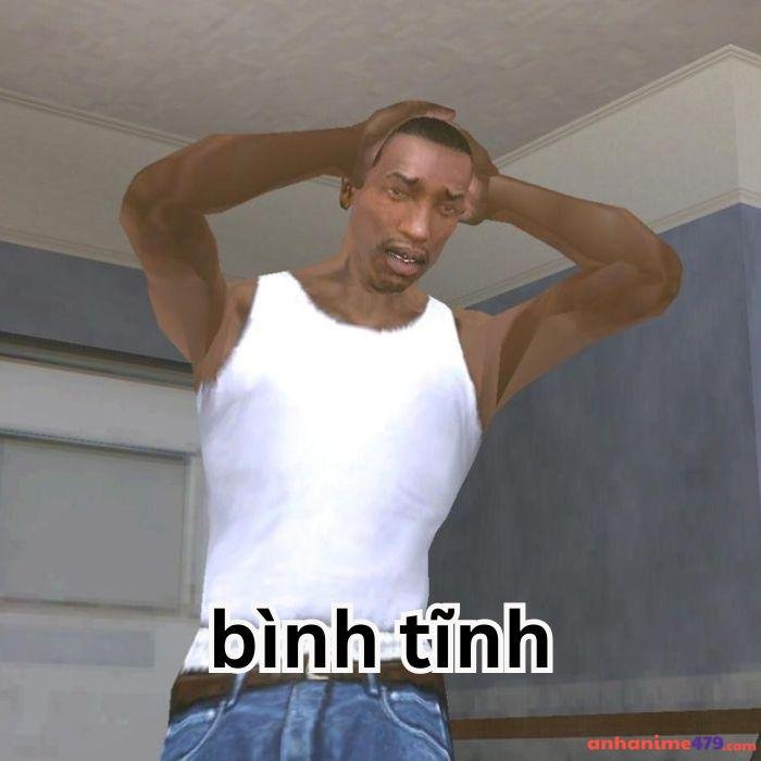 meme bình tĩnh buồn cười