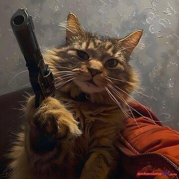 meme cầm súng bựa hình