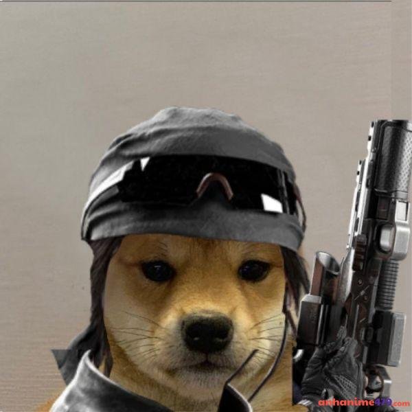 meme cầm súng hình bựa