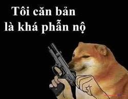 meme cầm súng phẫn nộ